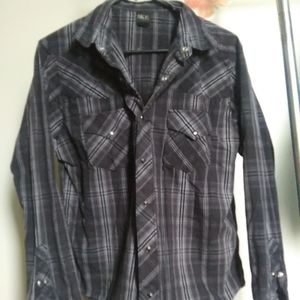 BKE button shirt plaid